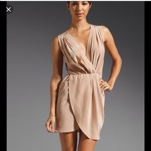 AMANDA UPRICHARD Silk Crystal Dress